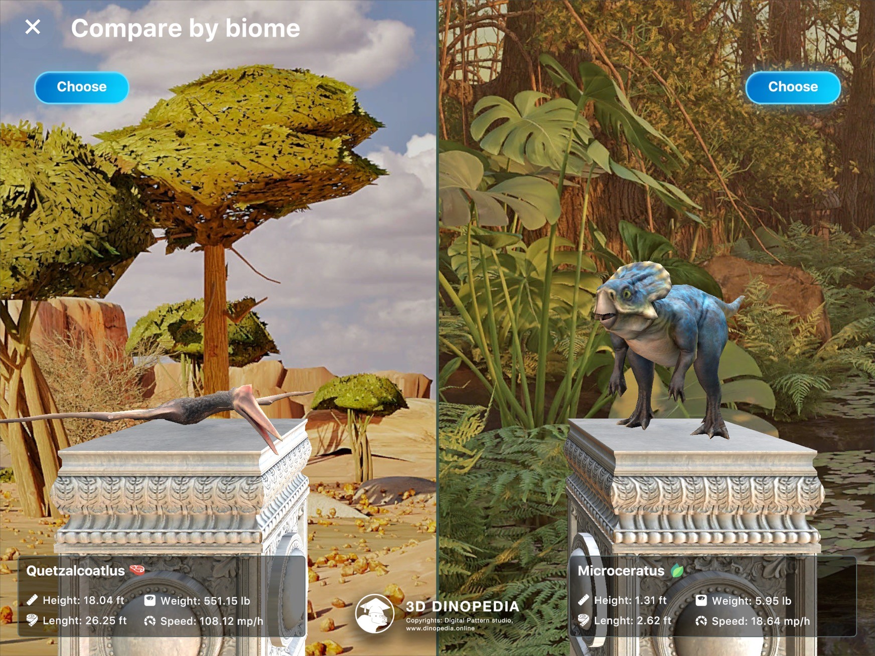3D Dinopedia Discover what's new in the 3D Dinopedia app, version 4.13
